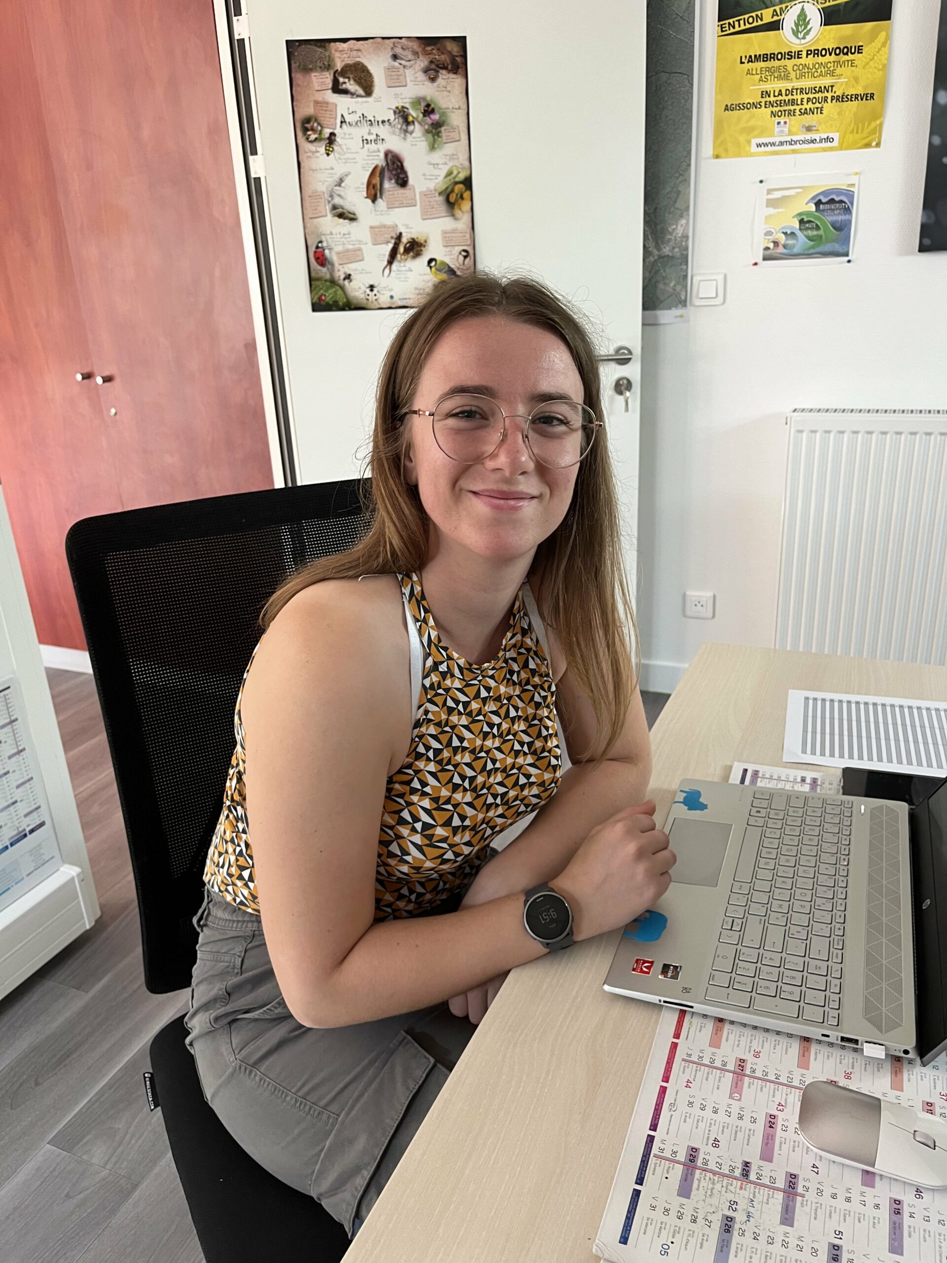 Lire la suite à propos de l’article Emilie Boullier rejoint le service environnement pour l’été !