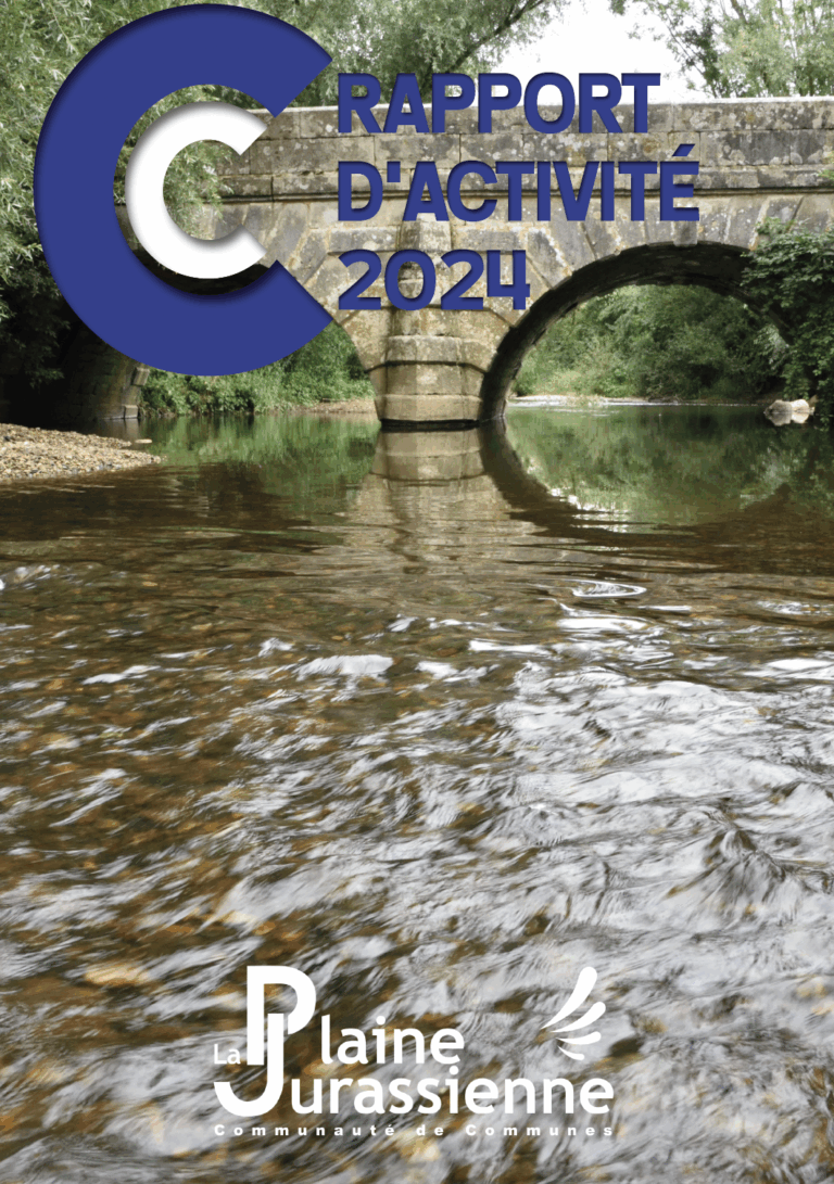 Page de garde du rapport d'activité