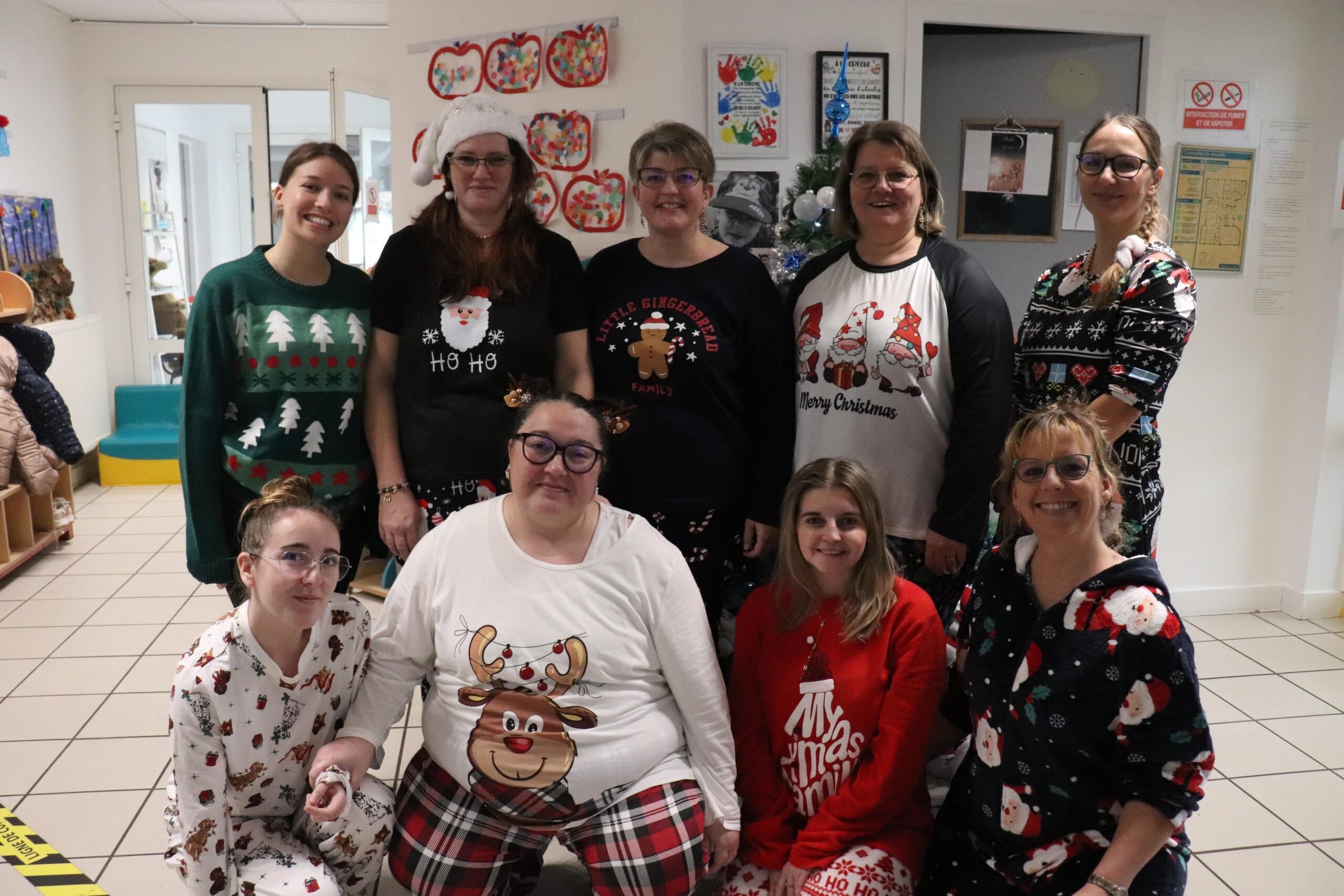 You are currently viewing Une journée pyjama de Noël au multi-accueil