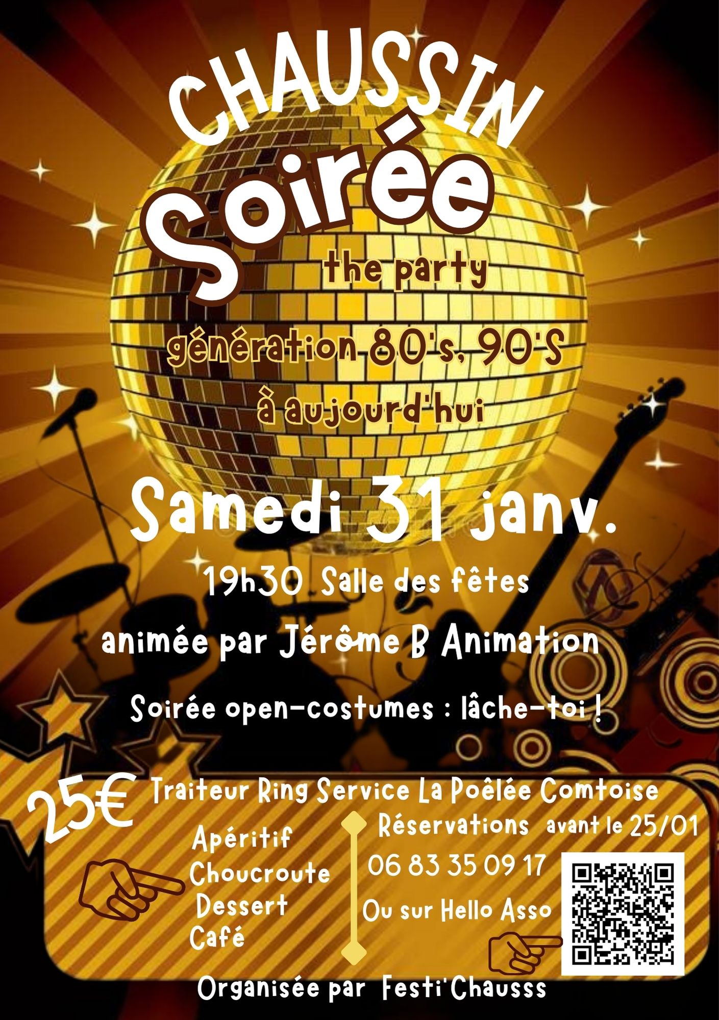 You are currently viewing Soirée the party génération 80&rsquo;s, 90&rsquo;s à aujourd&rsquo;hui – festi&rsquo;Chauss