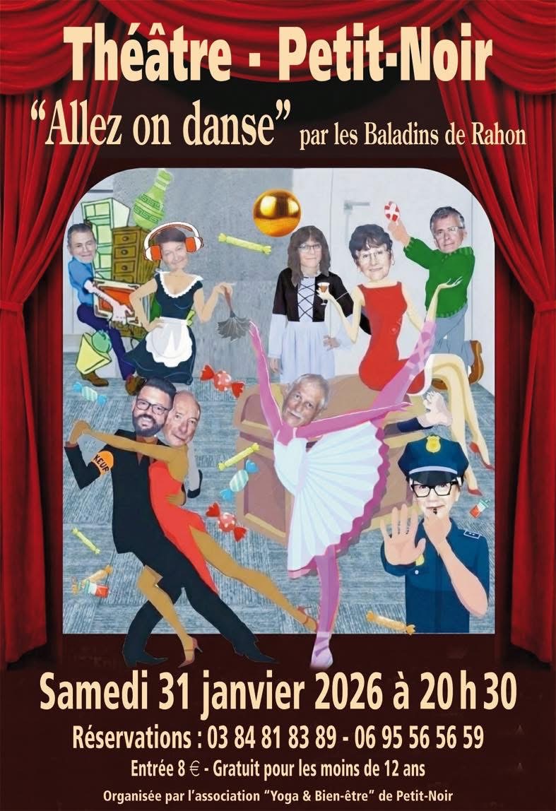 You are currently viewing Théâtre « Allez on danse » – Baladins de Rahon