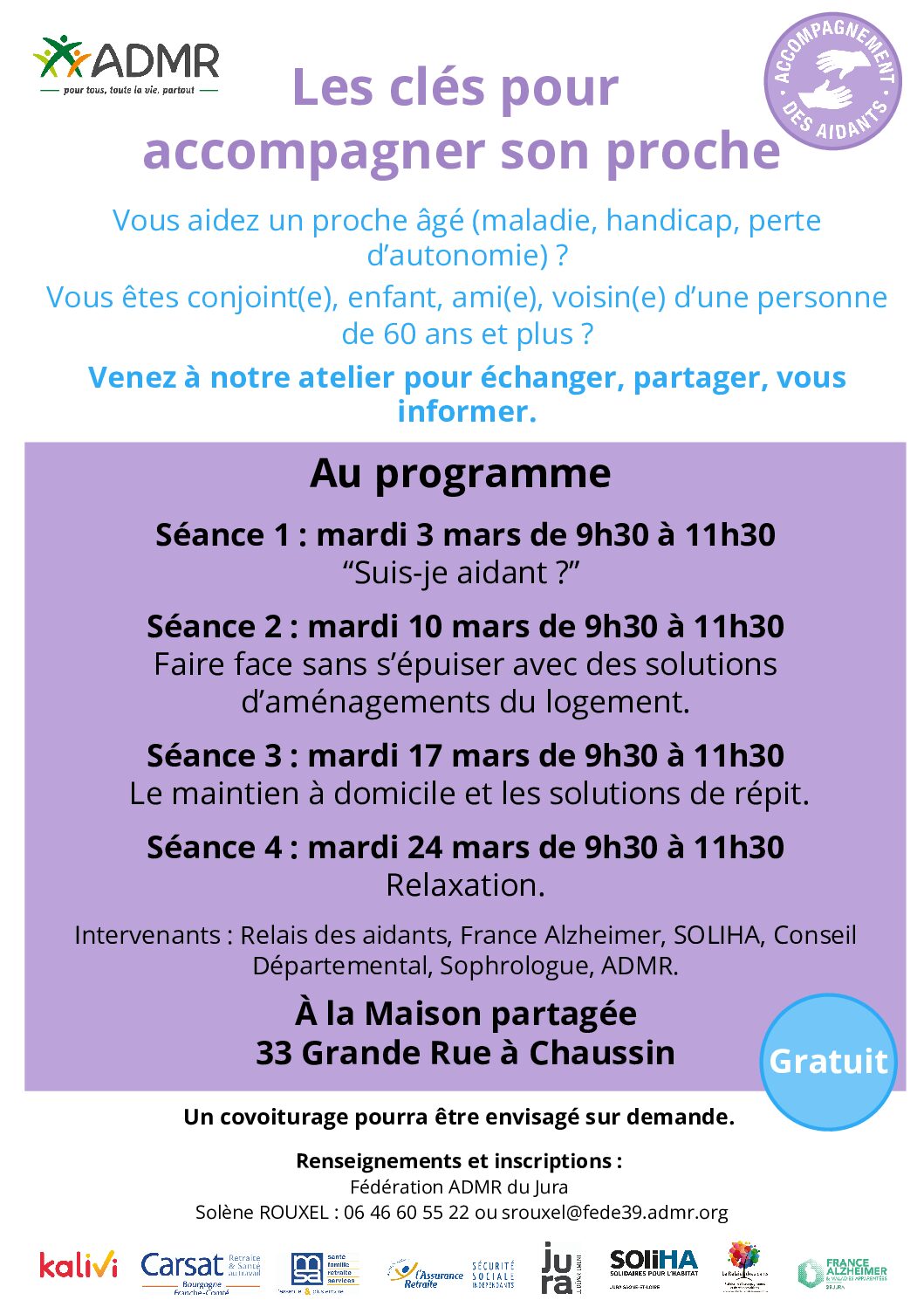 You are currently viewing Les clés pour accompagner son proche – ADMR