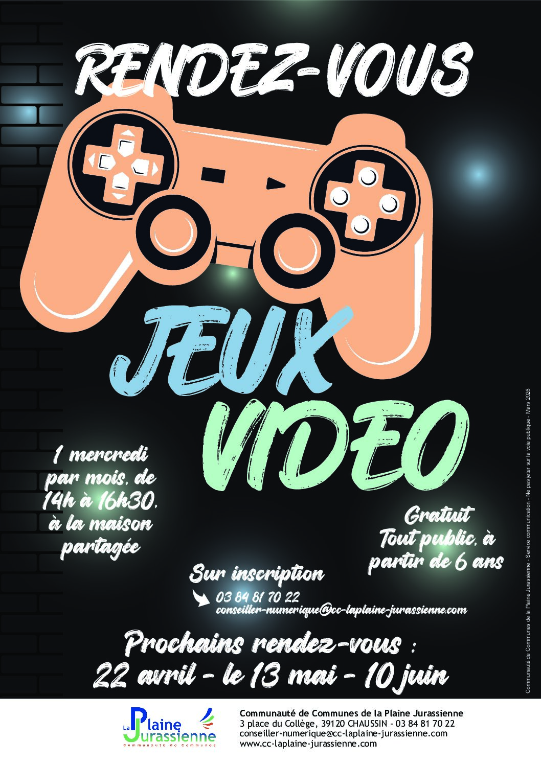 You are currently viewing Rendez-vous jeux vidéo