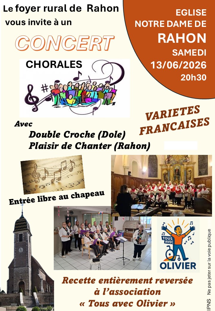 You are currently viewing Concert du Foyer rural de Rahon