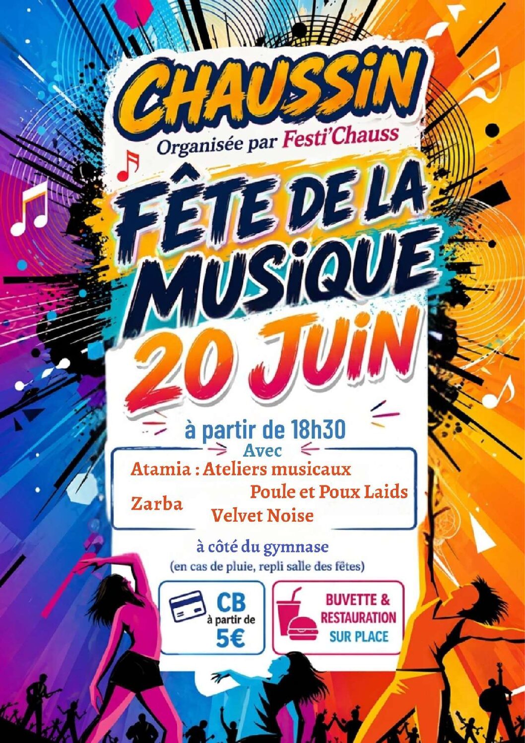 You are currently viewing Fête de la musique à Chaussin – Festi&rsquo;Chauss