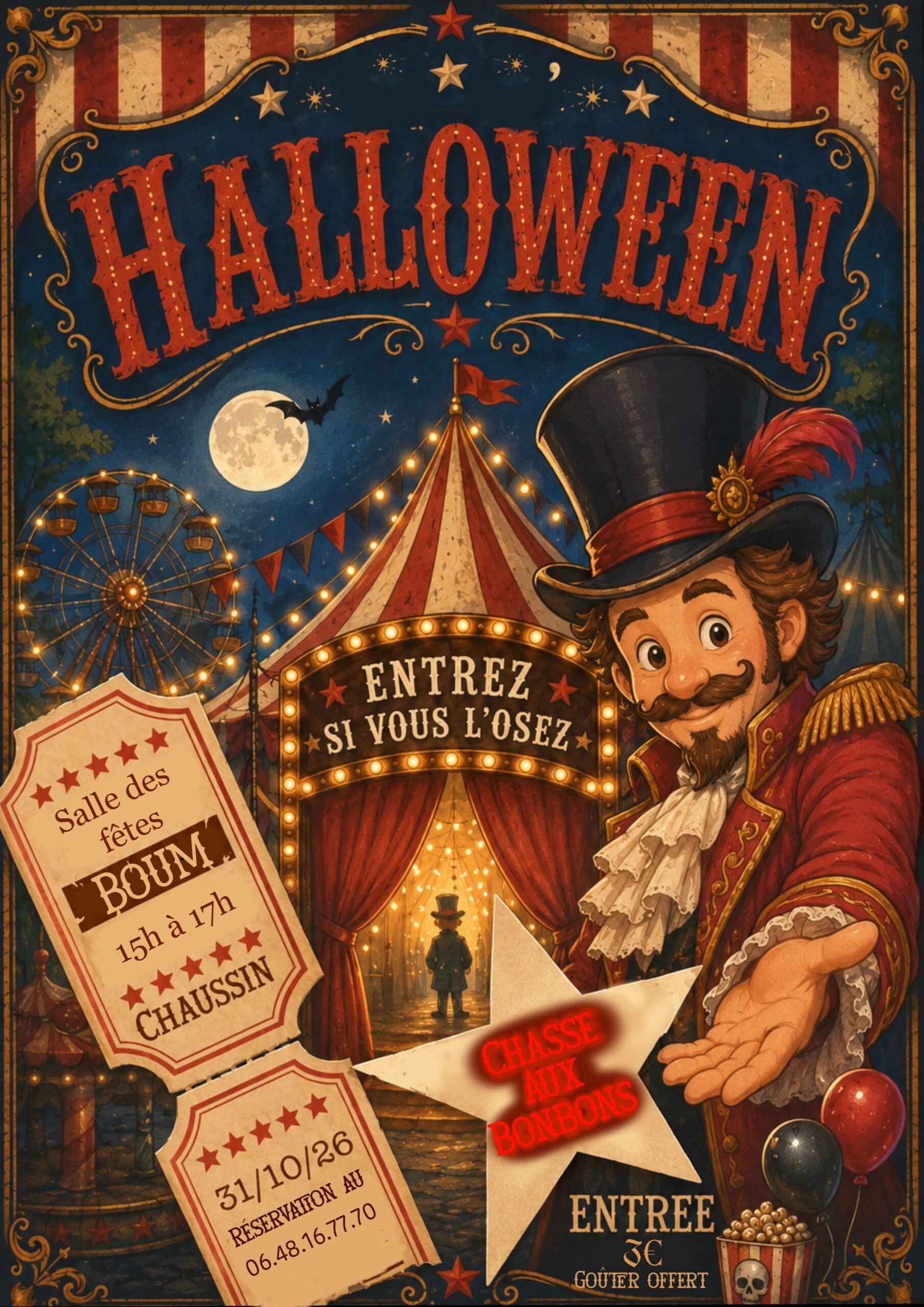 Vous consultez actuellement Venez fêter Halloween à Chaussin